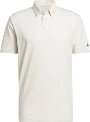 adidas Men's Go-to Mini-Crest Print Polo Shirt