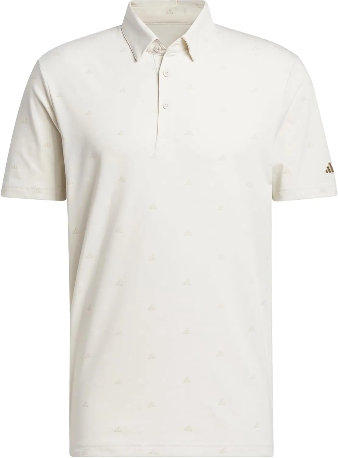 adidas Men's Go-to Mini-Crest Print Polo Shirt