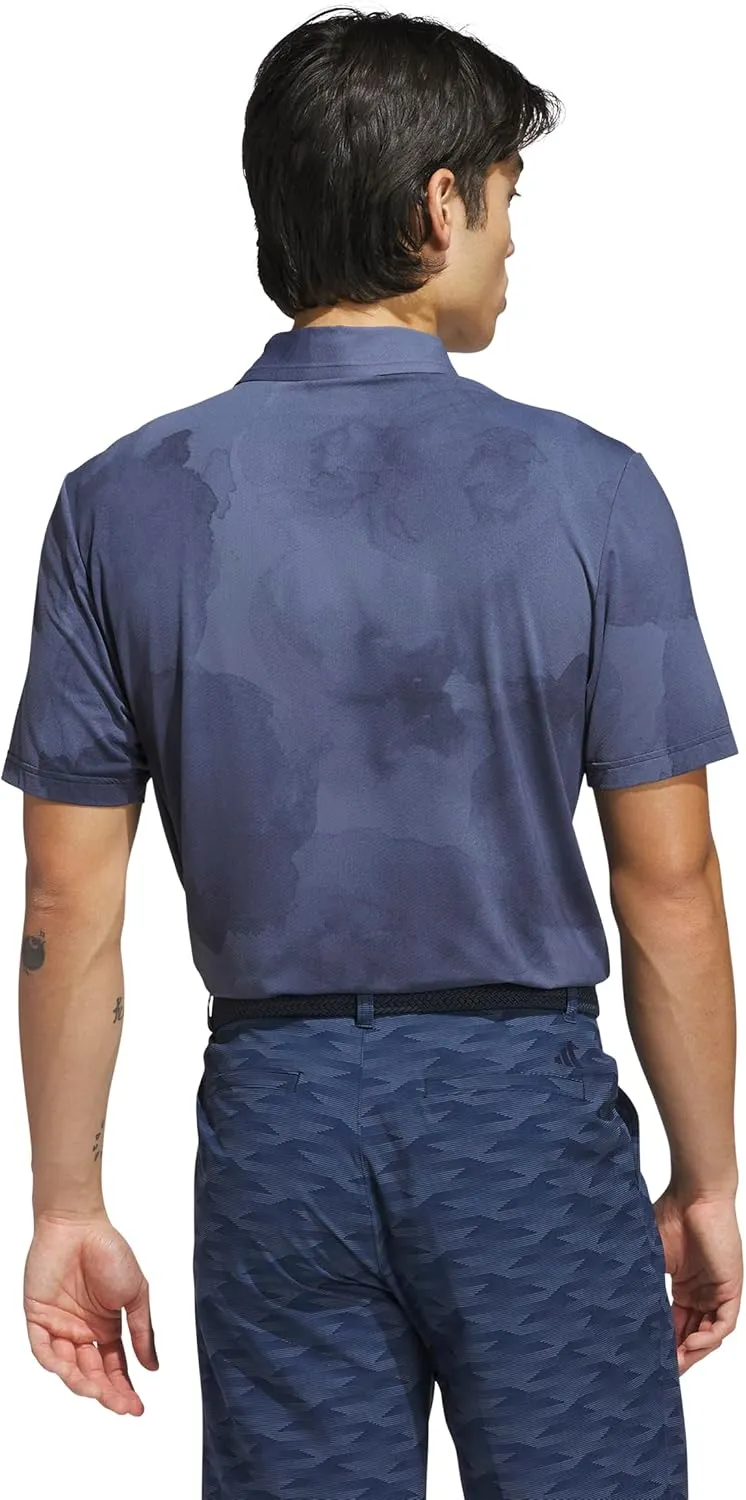 adidas Men's Ultimate365 Tour Printed Cool Feeling Polo Shirt