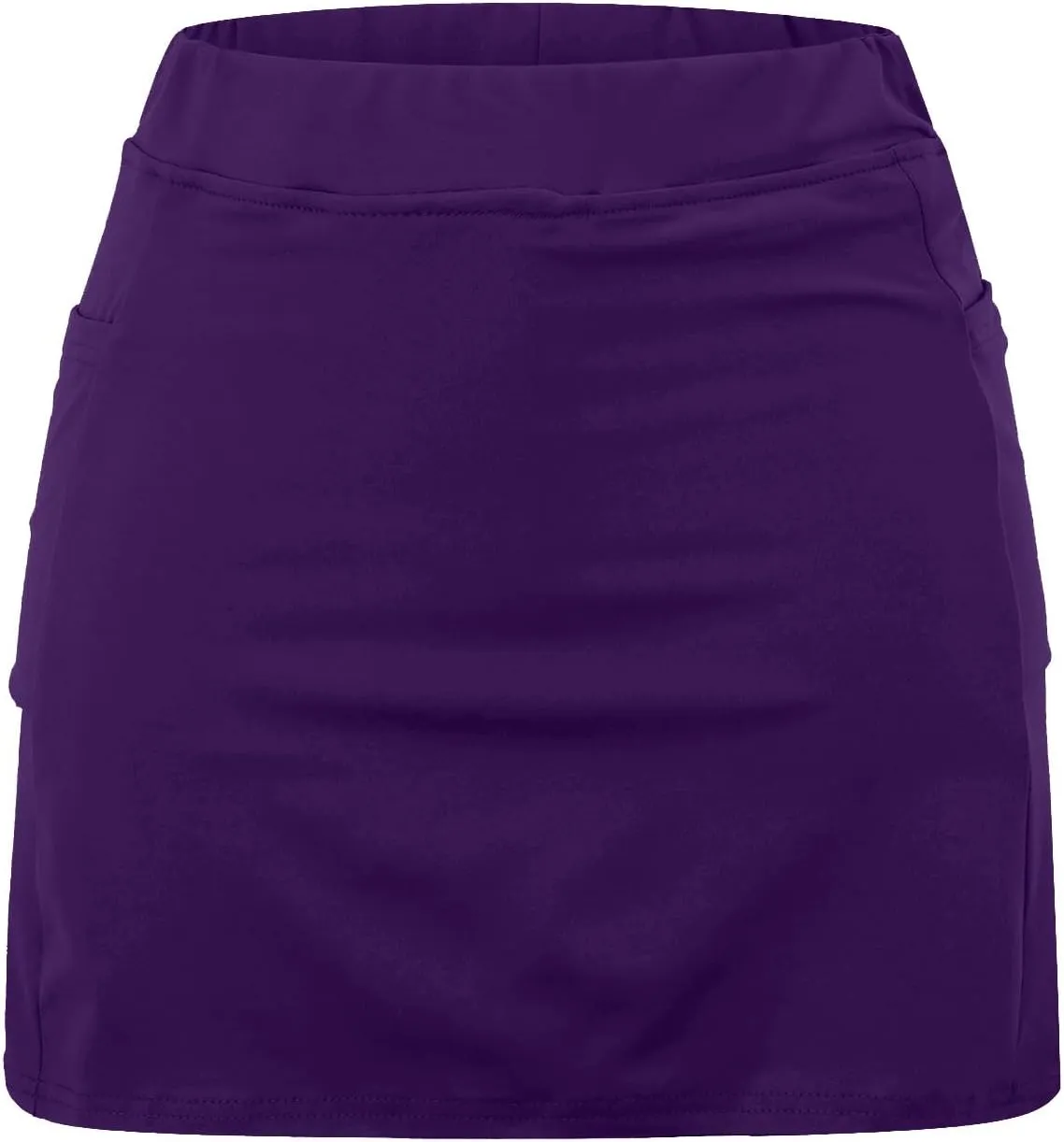 aihihe Golf Skirts for Women with Shorts Pink Dress Shorts Black Cotton Linen Skirt Women