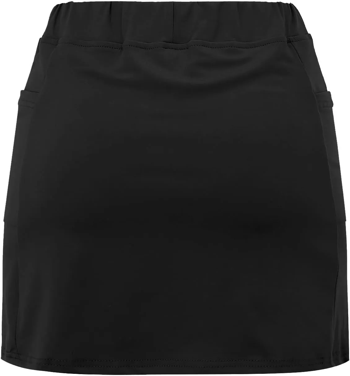 aihihe Golf Skirts for Women with Shorts Pink Dress Shorts Black Cotton Linen Skirt Women