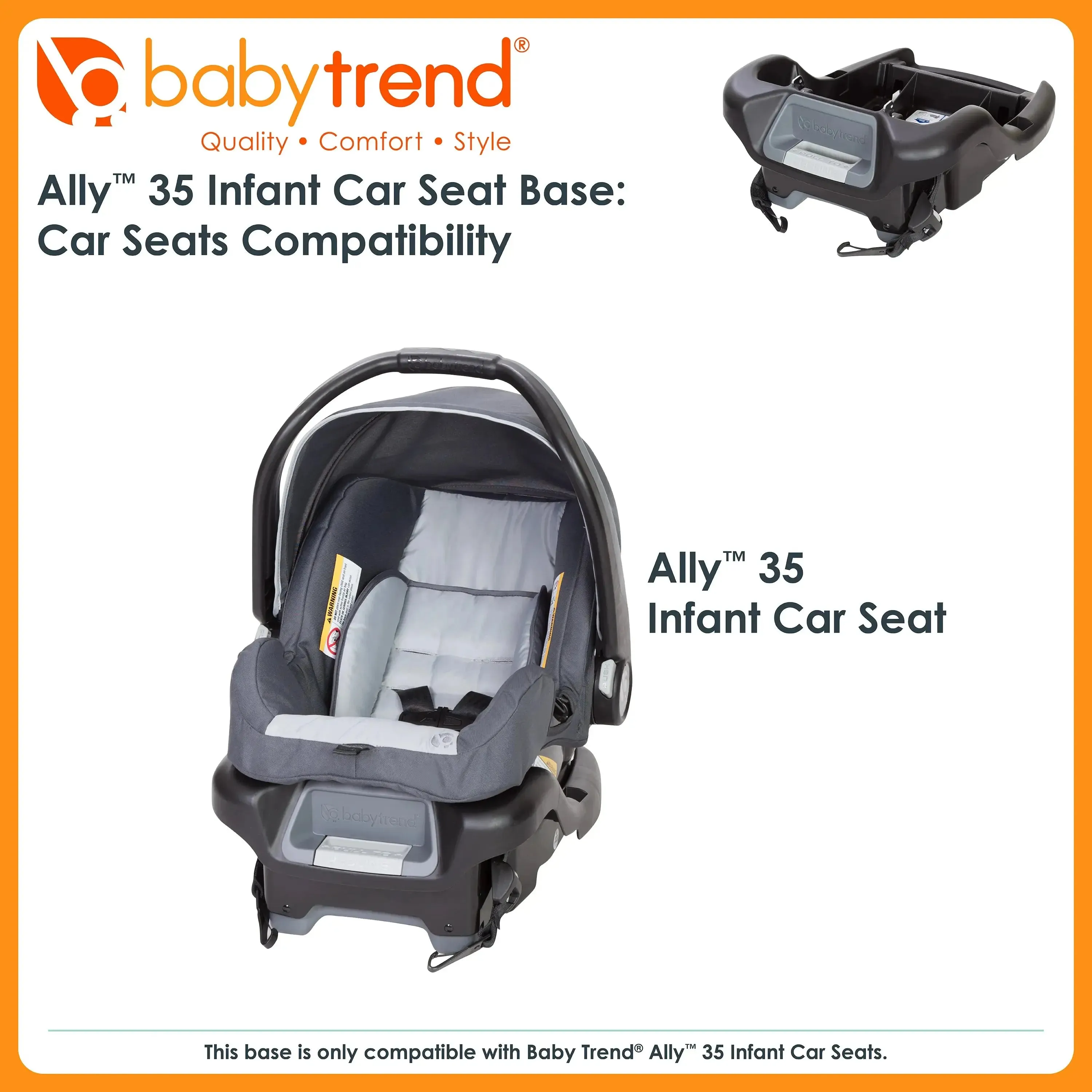 Ally™ 35 Infant Car Seat Base