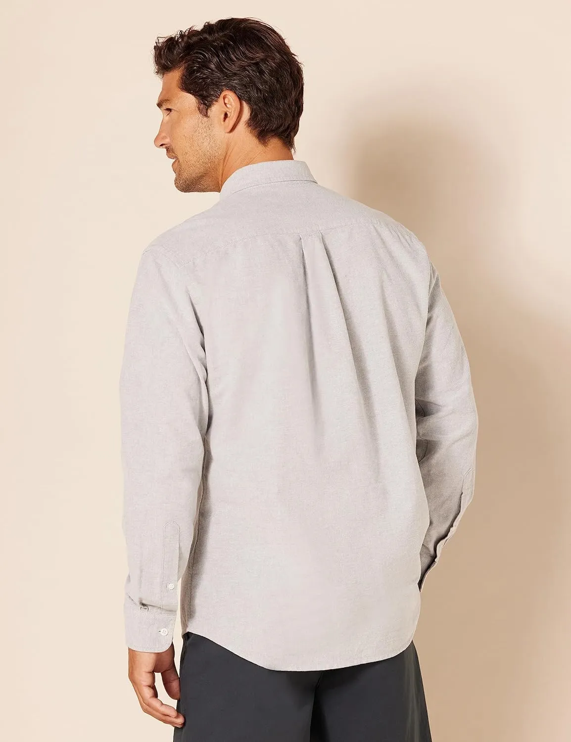 Amazon Essentials Men's Regular-Fit Long Sleeve Oxford Shirt