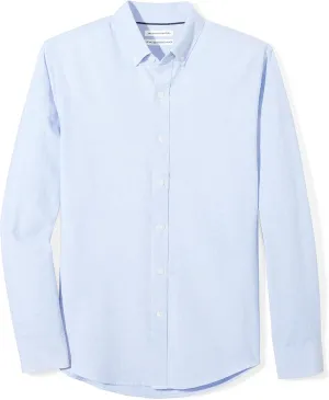 Amazon Essentials Men's Slim-Fit Long-Sleeve Oxford Shirt
