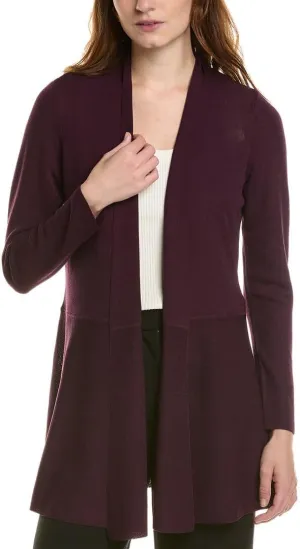 Anne Klein Womens Knit p Cardigan Sweater