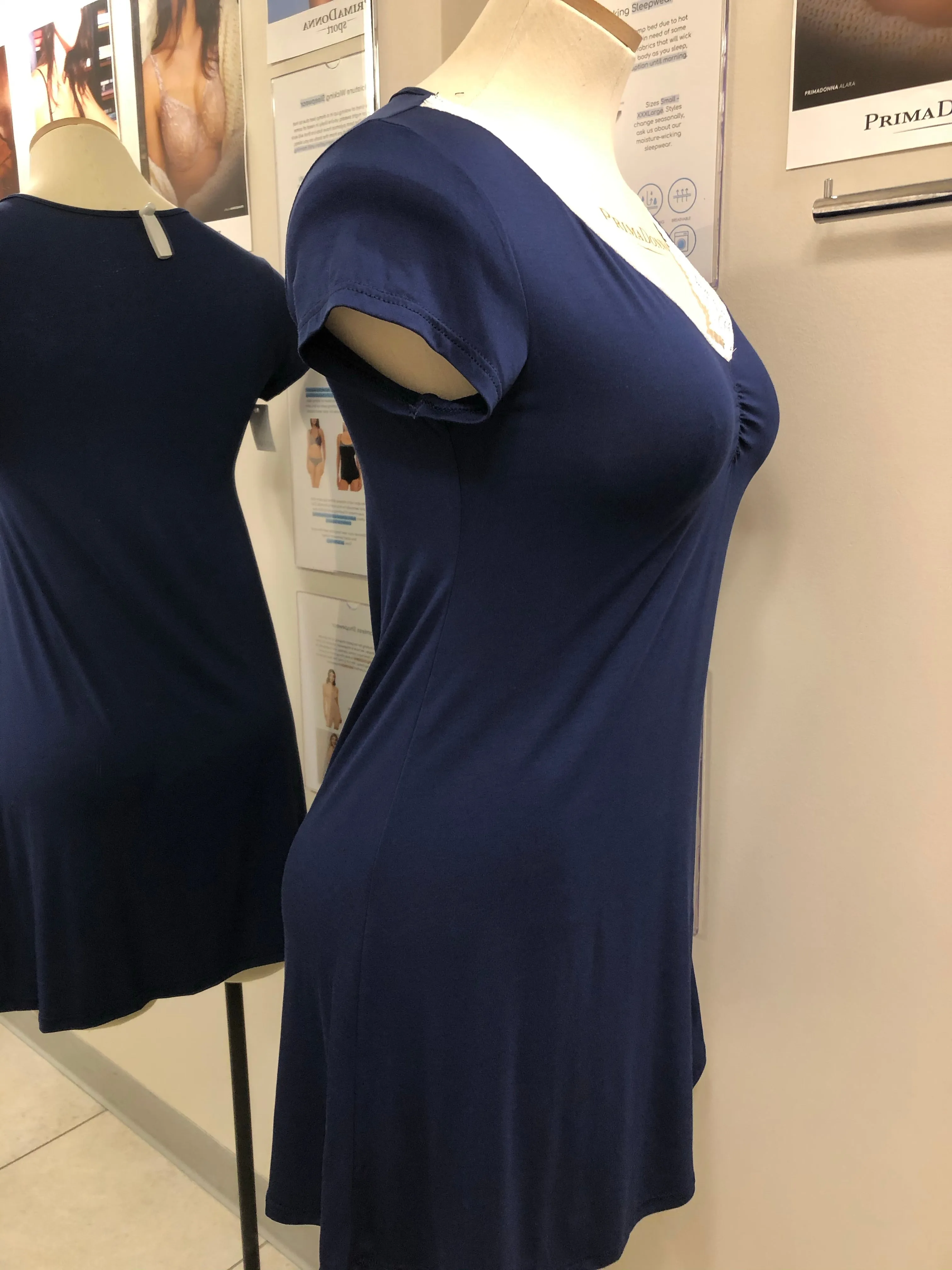 Arianne Chris Moisture Wicking Cap Sleeve Nightgown