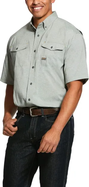 Ariat Men's Rebar Made Tough Venttek Durastretch Work Shirt