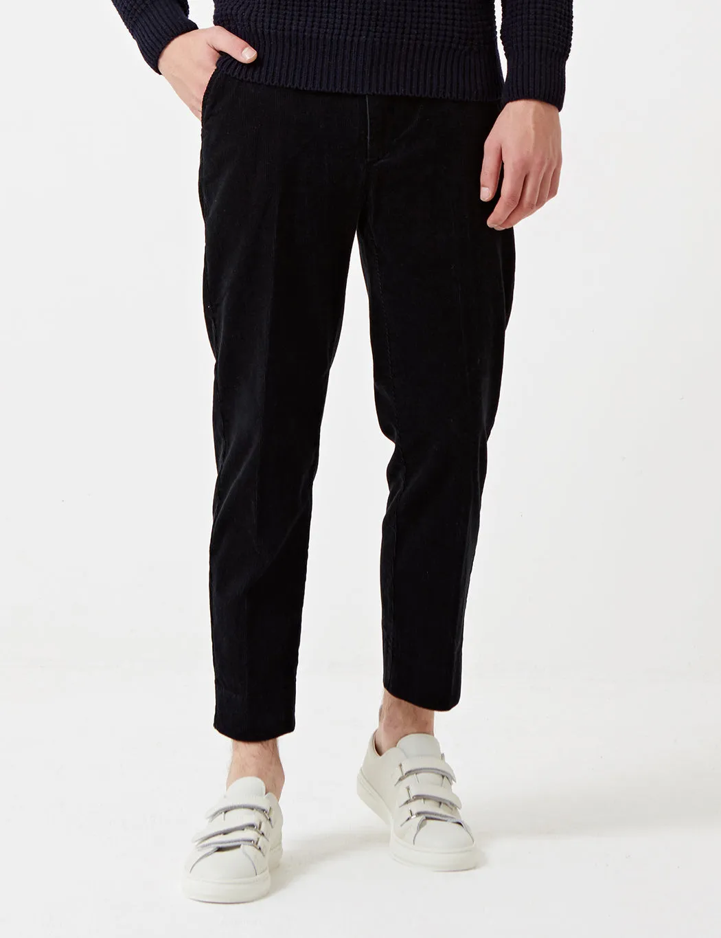 Barbour x Wood Wood Fidra Cord Trousers - Navy
