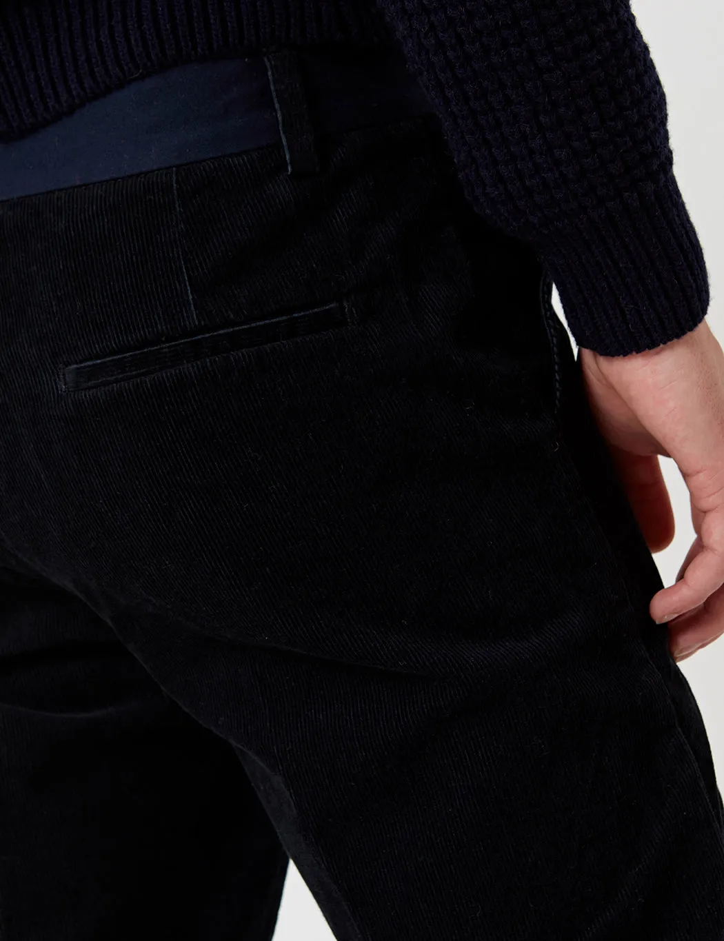 Barbour x Wood Wood Fidra Cord Trousers - Navy