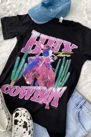 BC HEY THERE COWBOY - BLACK