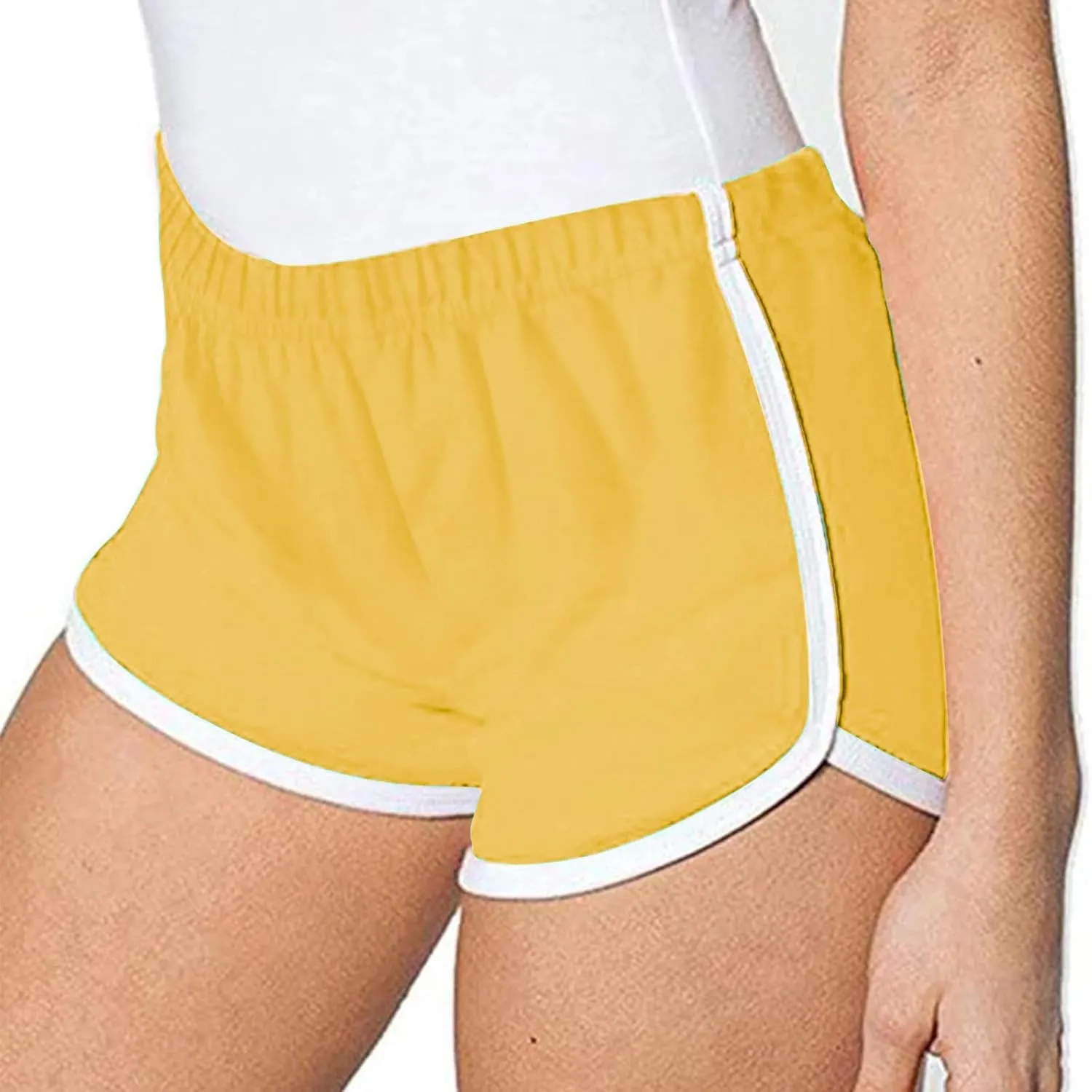 Biker Shorts Women with Pockets Leg Casual Yoga Cropped Pants Biker Shorts Women with Pockets Jean Shorts for Women
