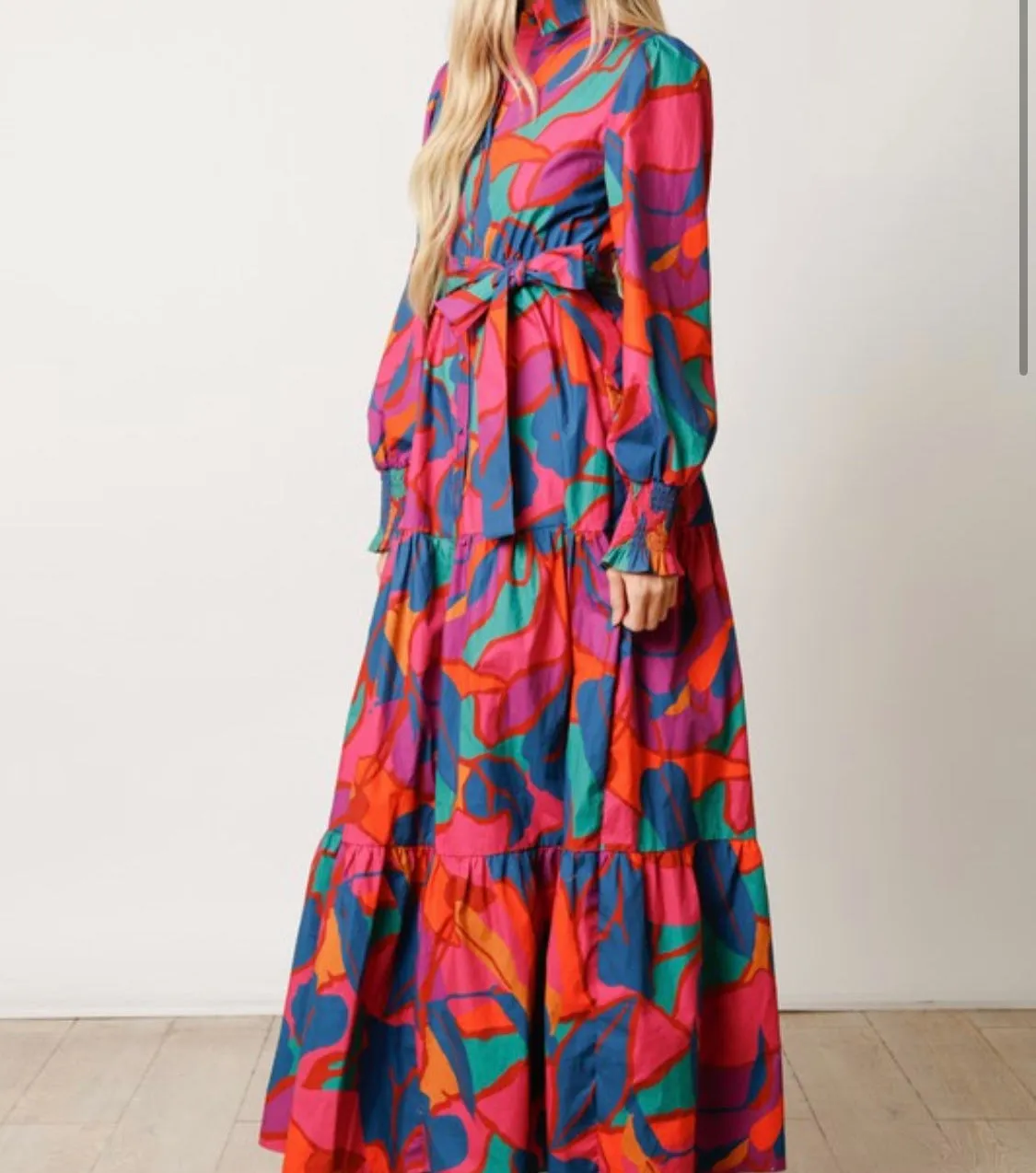 Button Down Shirts Maxi Dress