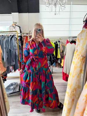 Button Down Shirts Maxi Dress