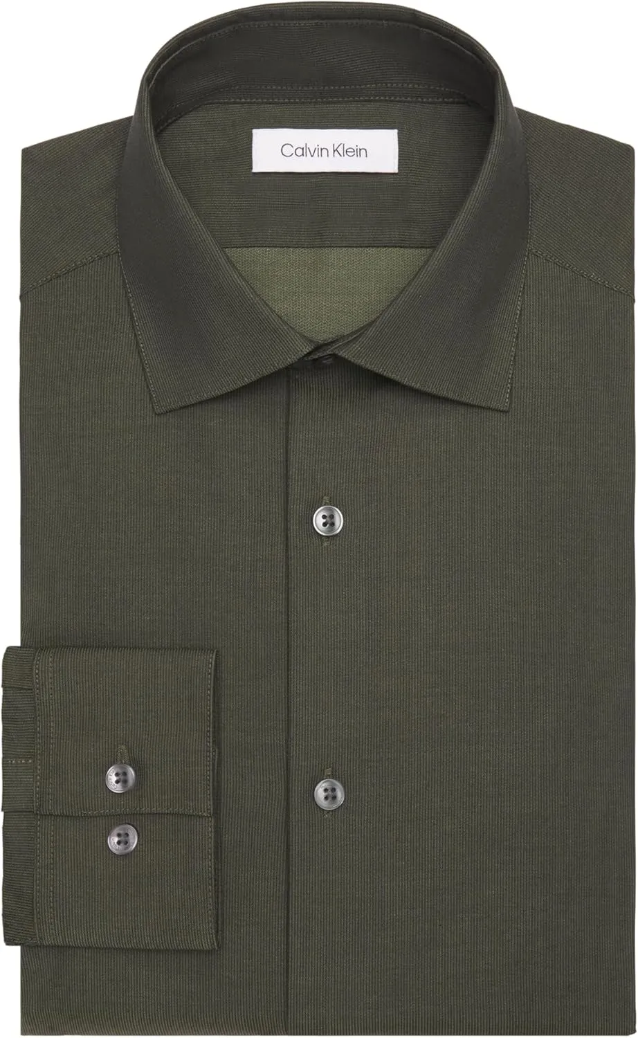 Calvin Klein Men's Dress Shirt Slim Fit Modern Pincord