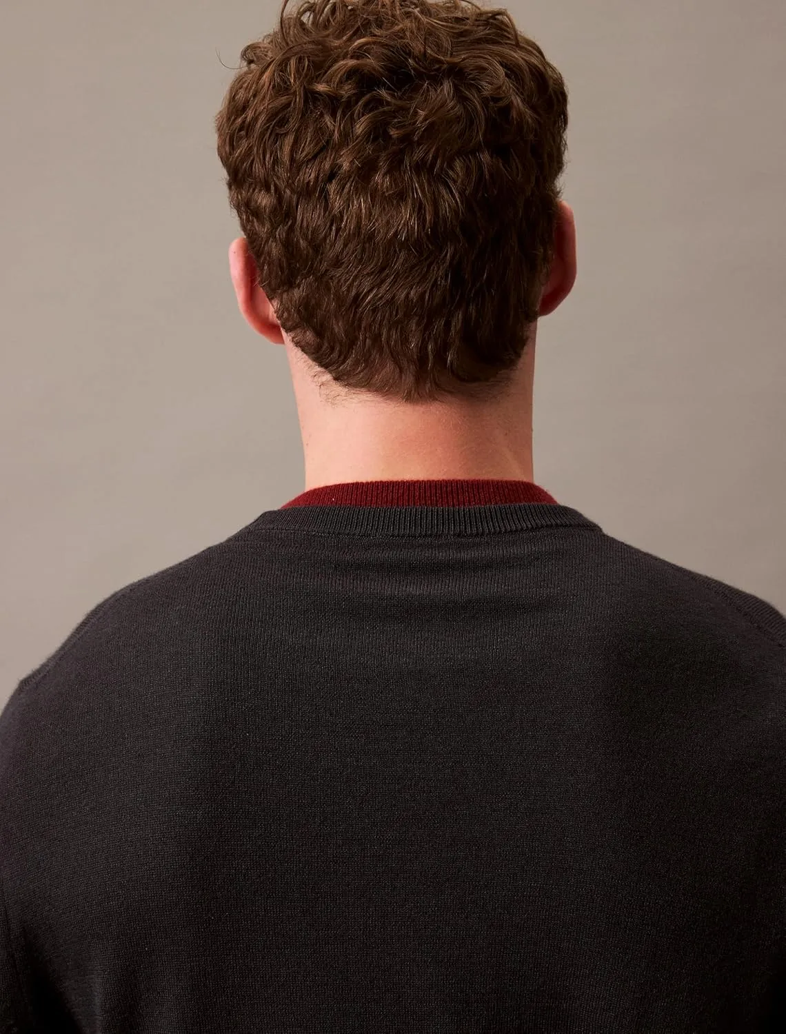 Calvin Klein Men's Extra Fine Merino Wool Sweater