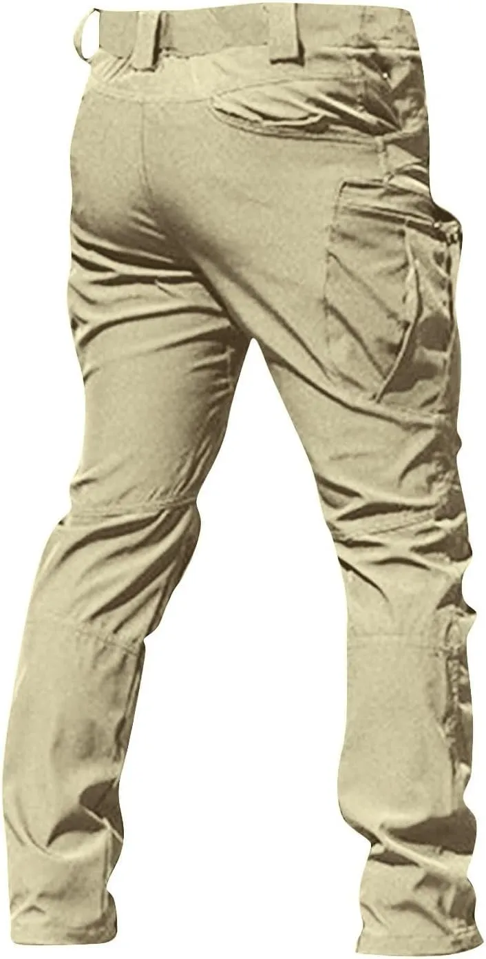 Cargo Pants Men Ripstop Classic Regular Hunting Work Pants Stretch Outdoor Resistant Travel Windproof Hiking Pants