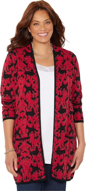 Catherines Women's Plus Size Luxe Sweater Cardigan