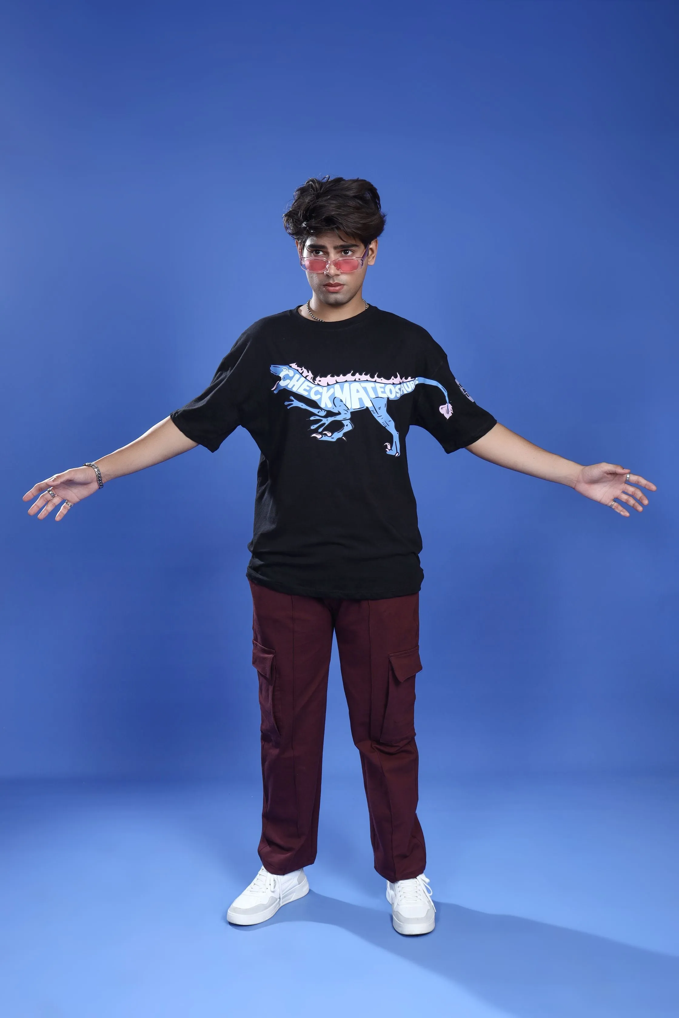 CHECKMATEAURUS OVERSIZED T-SHIRT