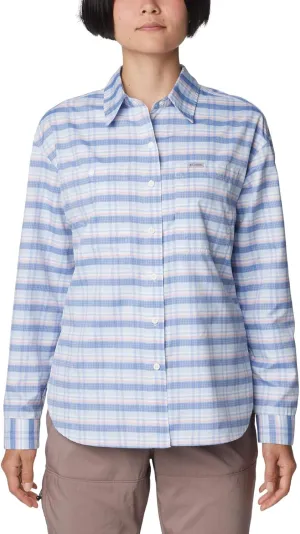 Columbia Women's Silver Ridge Utility Patterned Long Sleeve Shirt