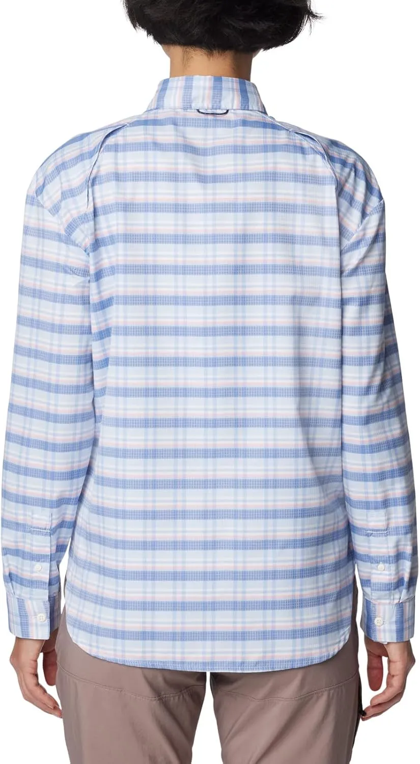 Columbia Women's Silver Ridge Utility Patterned Long Sleeve Shirt