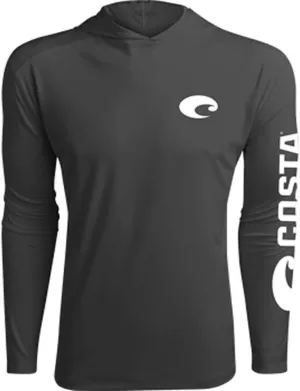 Costa Del Mar Men's Technical Hood Long Sleeve Shirt