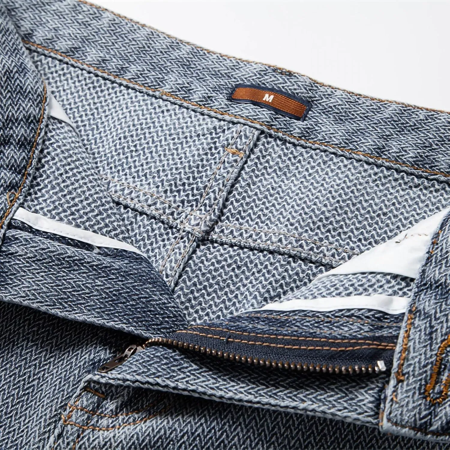 Denim Shorts Mens Slim Fit Smart Short Jeans Men's Retro Straight Leg Half Pants Workwear Loose Cropped Trousers