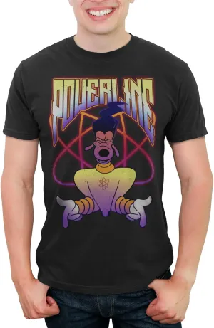 Disney Men's Goofy Movie, a Powerline Jam T-Shirt