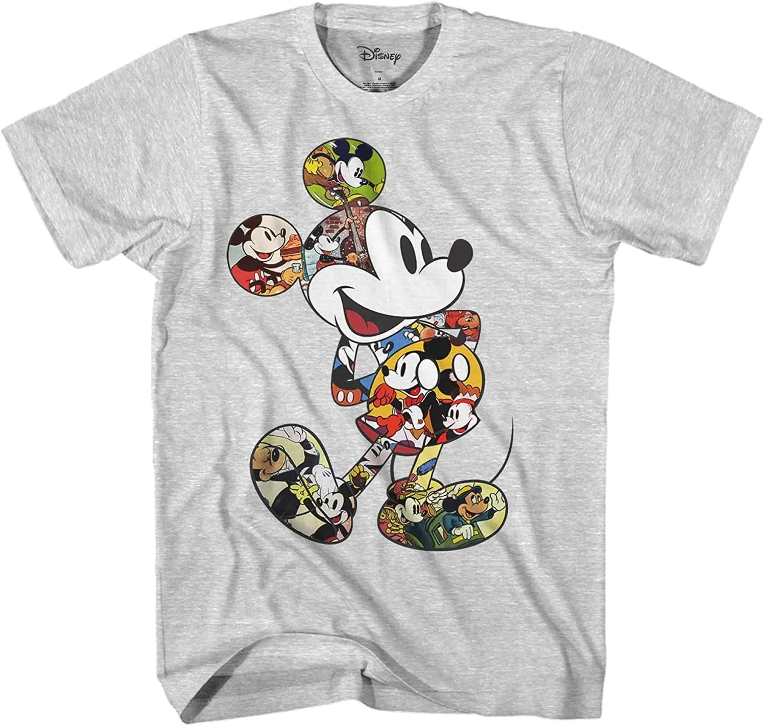 Disney Mickey Mouse Scene Me Adult Men's T-Shirt