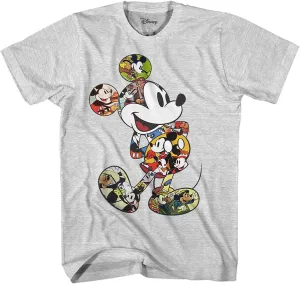 Disney Mickey Mouse Scene Me Adult Men's T-Shirt