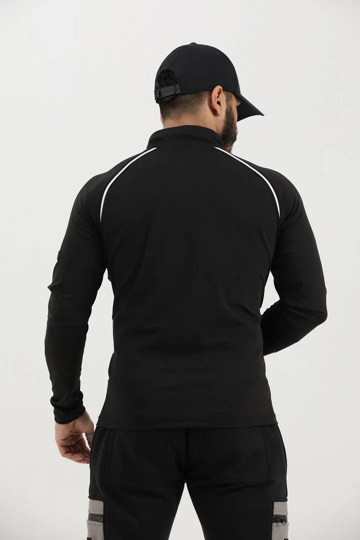 EGNAR ACTIVE GYM QUILTED 1/4 ZIP TOP