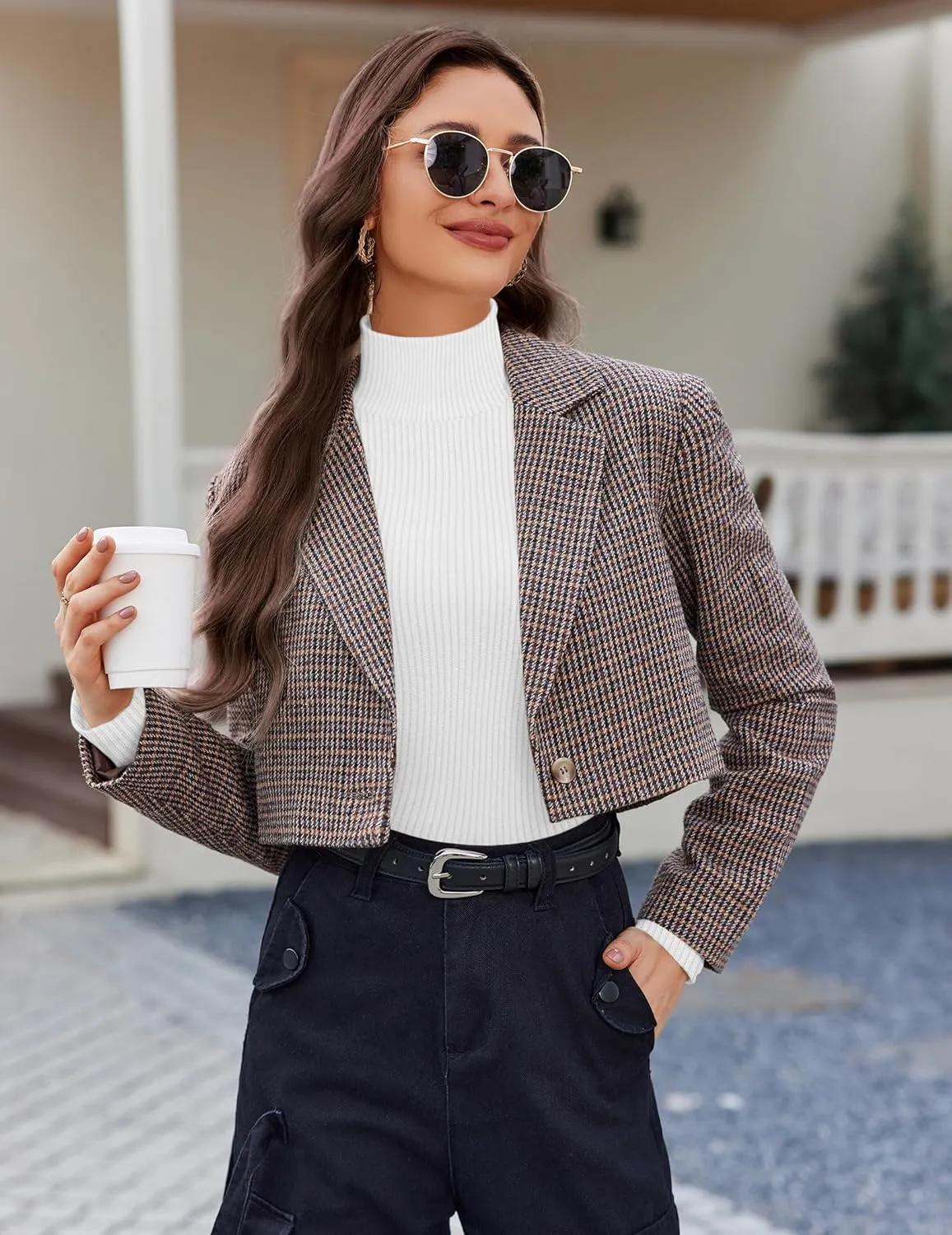 Ekouaer Women 3 Pack Turtleneck Shirts Ribbed Thermal Underwear Tops Lightweight Long Sleeve Layer Tees Basic Pullover Blouse
