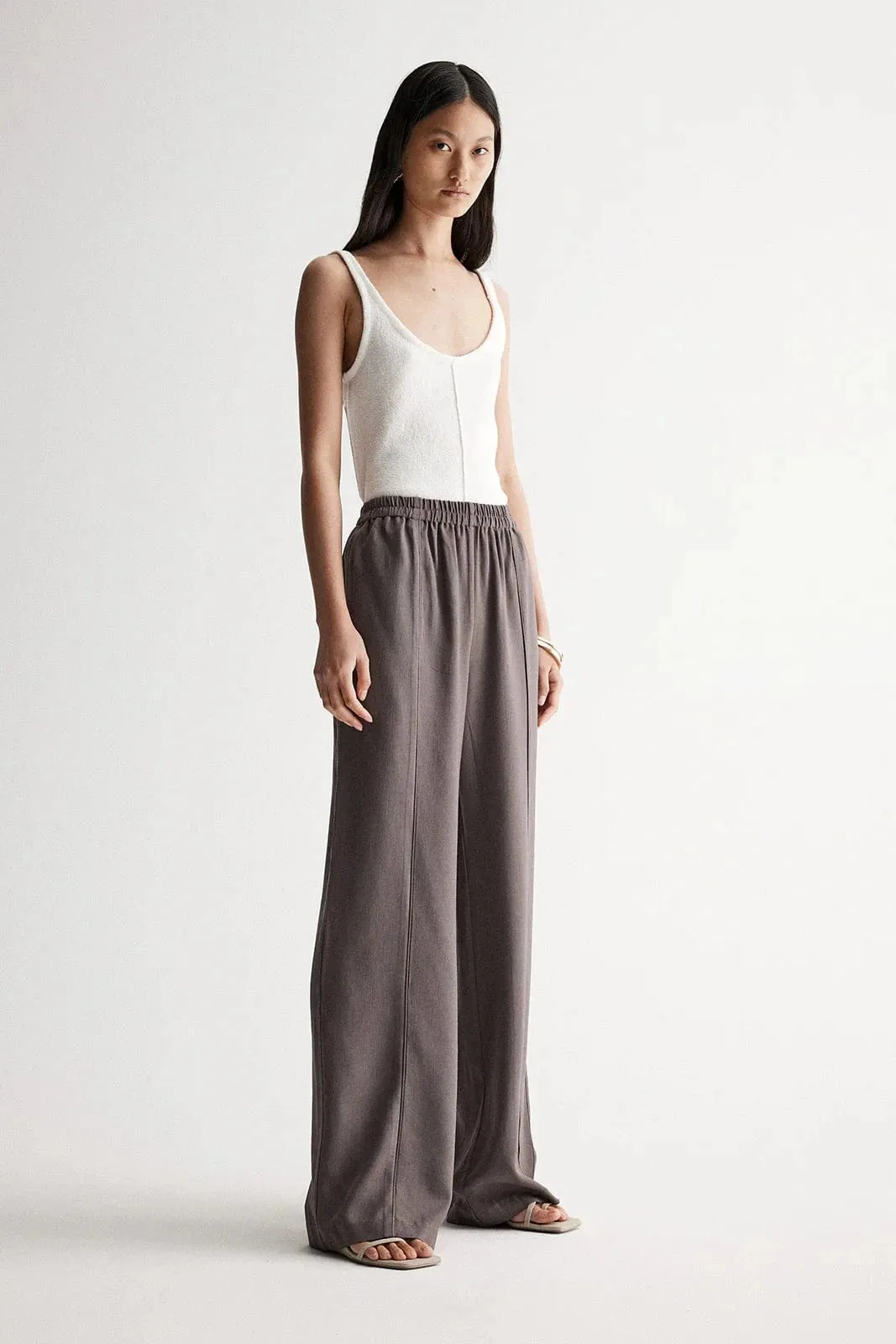 Elka Collective | Cecile Pant - Mocha