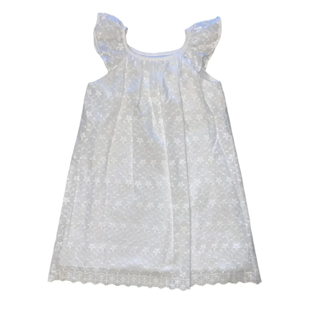 Eyelet A-line Dress