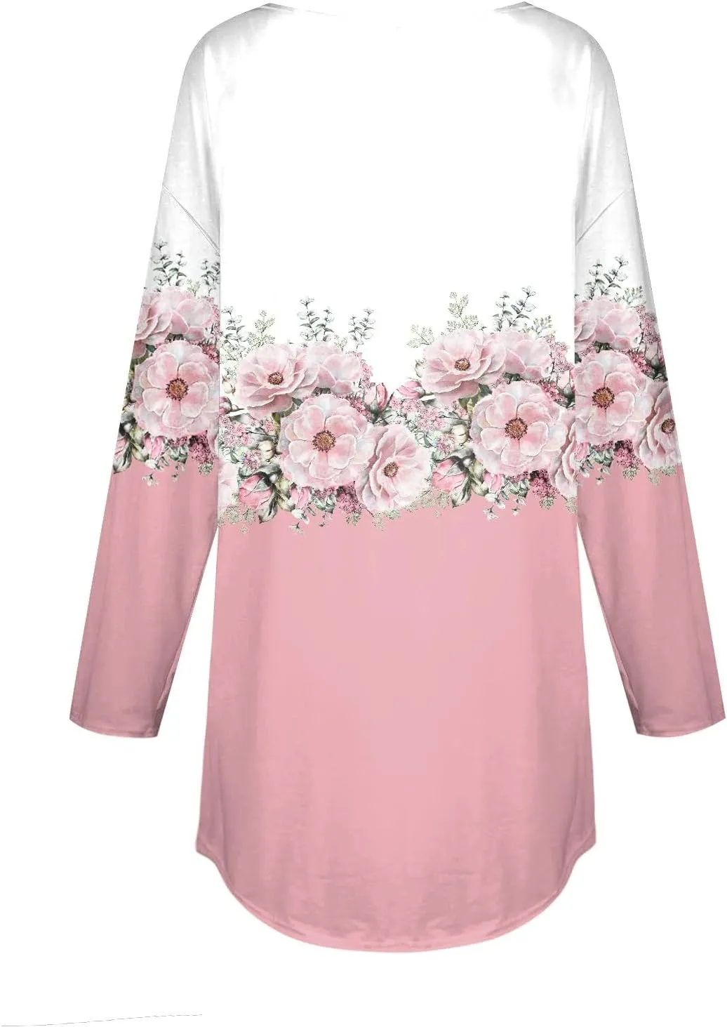 Fall Tops for Women Long Sleeve Round Neck Shirts Basic Tee Casual Top Fall Trendy Tunic Outfits Fitted T Shirts