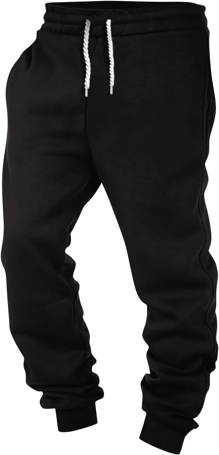 Fashion Mens Cargo Pants Men's Casual Cargo Pants Drawstring Hiking Pants Workout Tactical Joggers Sweatpants for Men