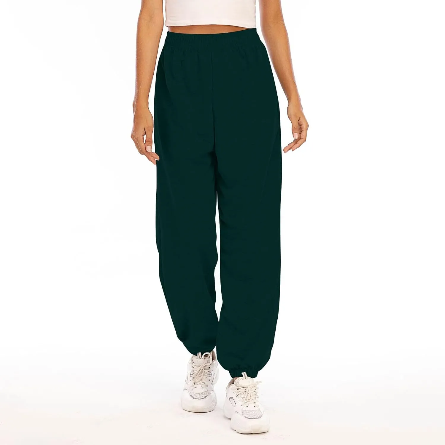 Fleece Jogger Sets for Women 2 Piece Oversized Hoodie Sweatshirt Fuzzy Sweatpants Lounge Set Winter Outfit w/Pockets