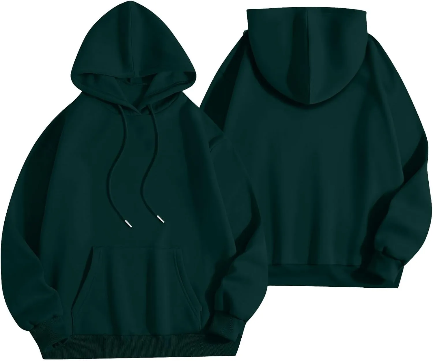 Fleece Jogger Sets for Women 2 Piece Oversized Hoodie Sweatshirt Fuzzy Sweatpants Lounge Set Winter Outfit w/Pockets
