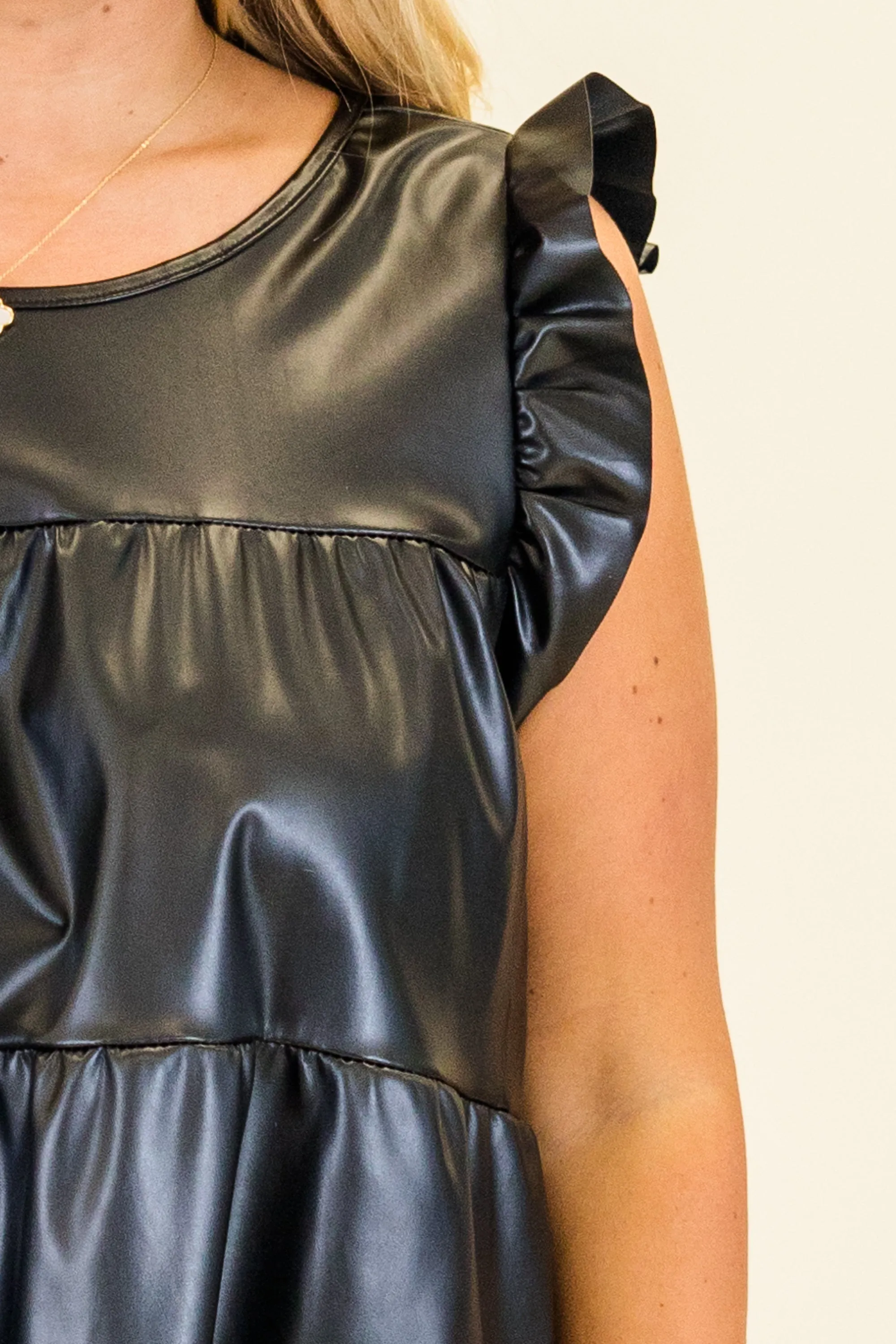 Flirty Fun Top, Black