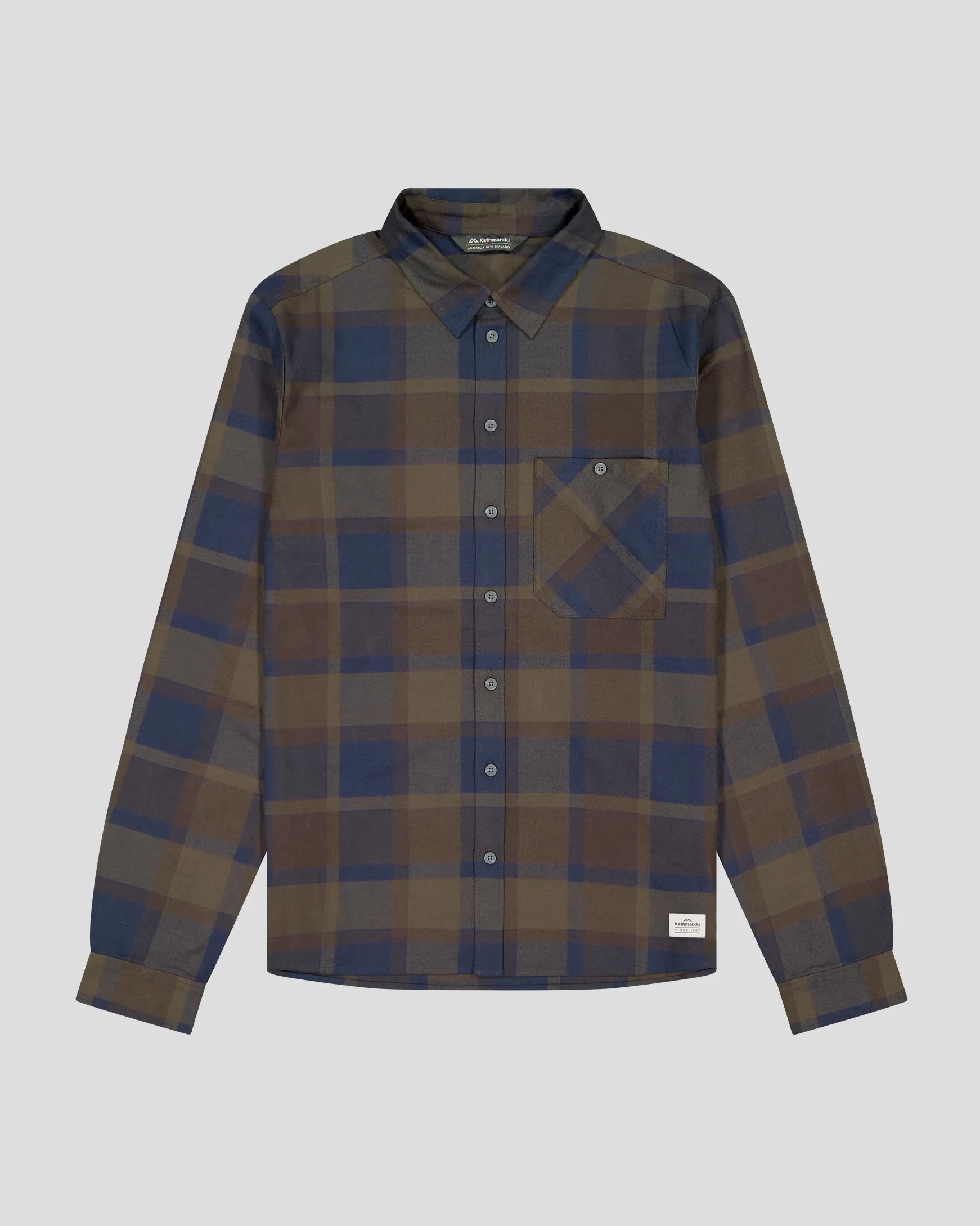 Fyfe Men's L/S Shirt - Trail Plaid