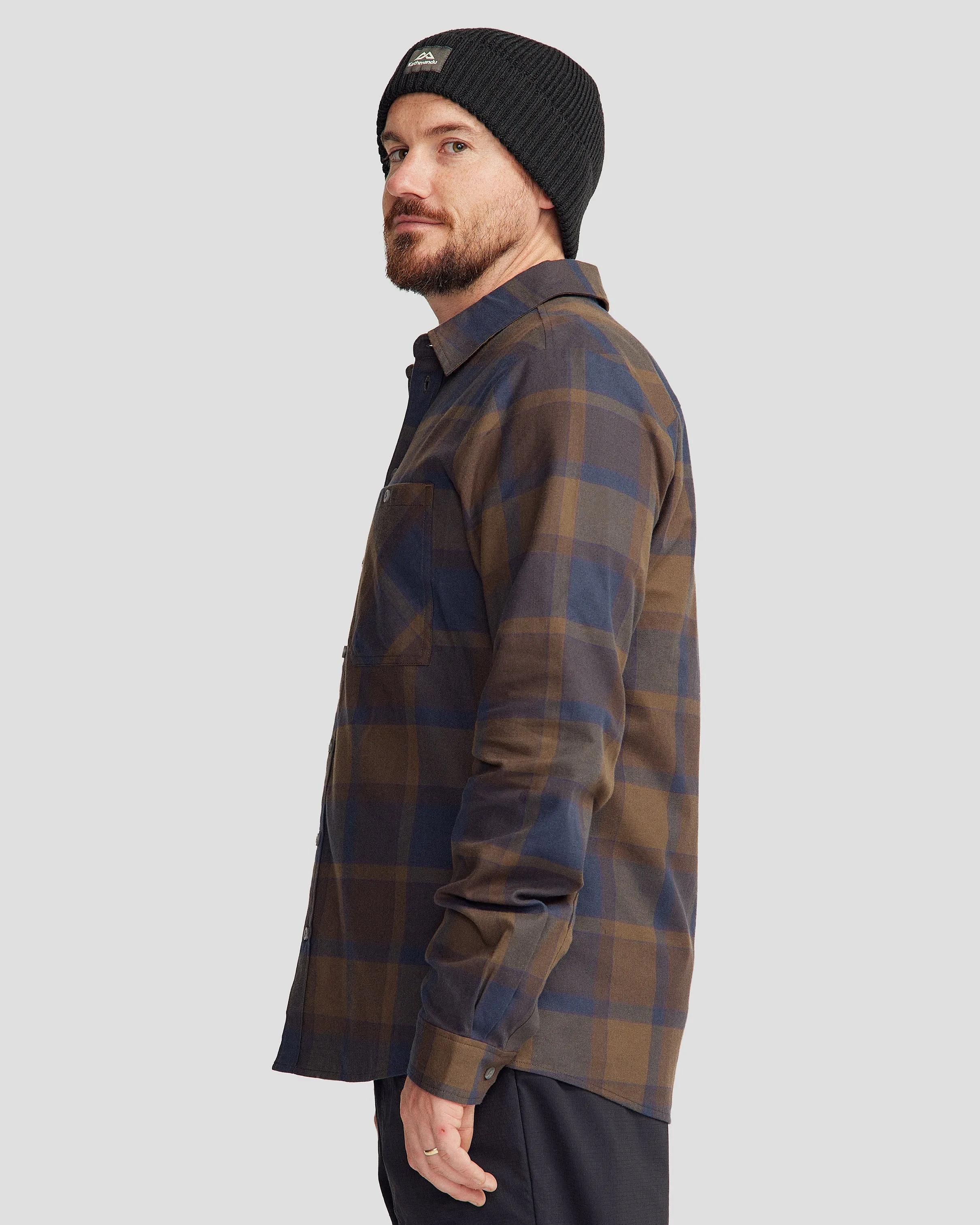 Fyfe Men's L/S Shirt - Trail Plaid