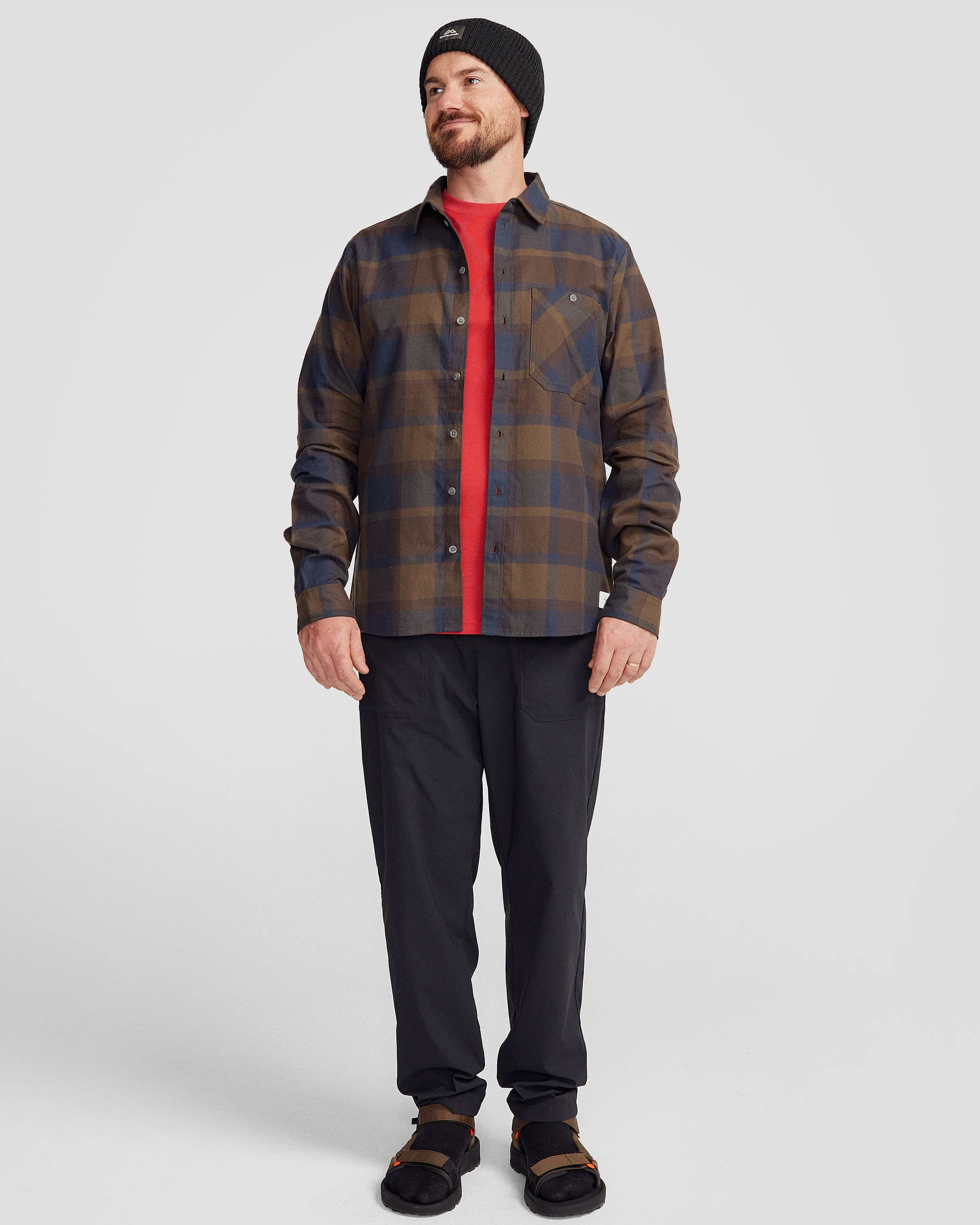 Fyfe Men's L/S Shirt - Trail Plaid