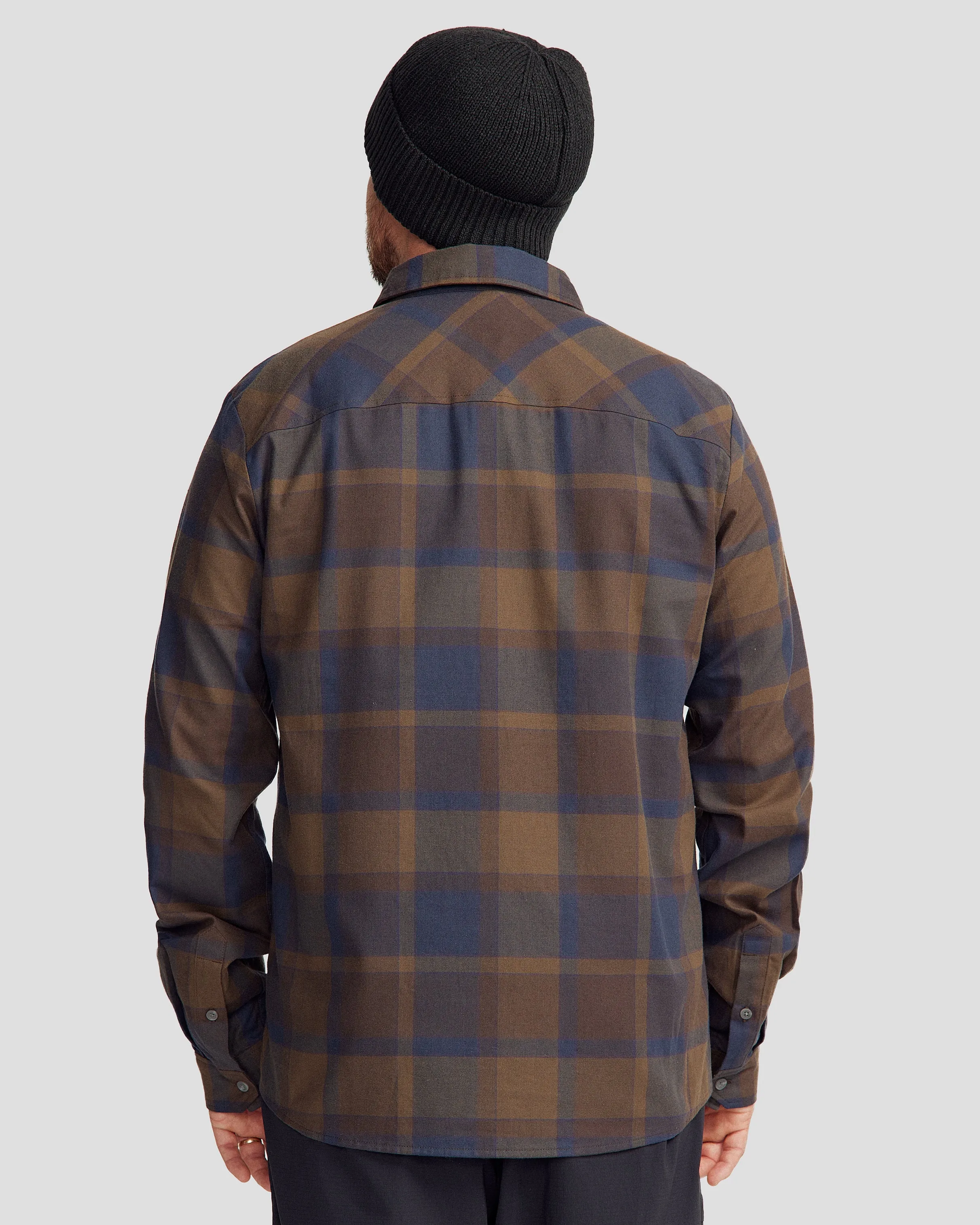 Fyfe Men's L/S Shirt - Trail Plaid