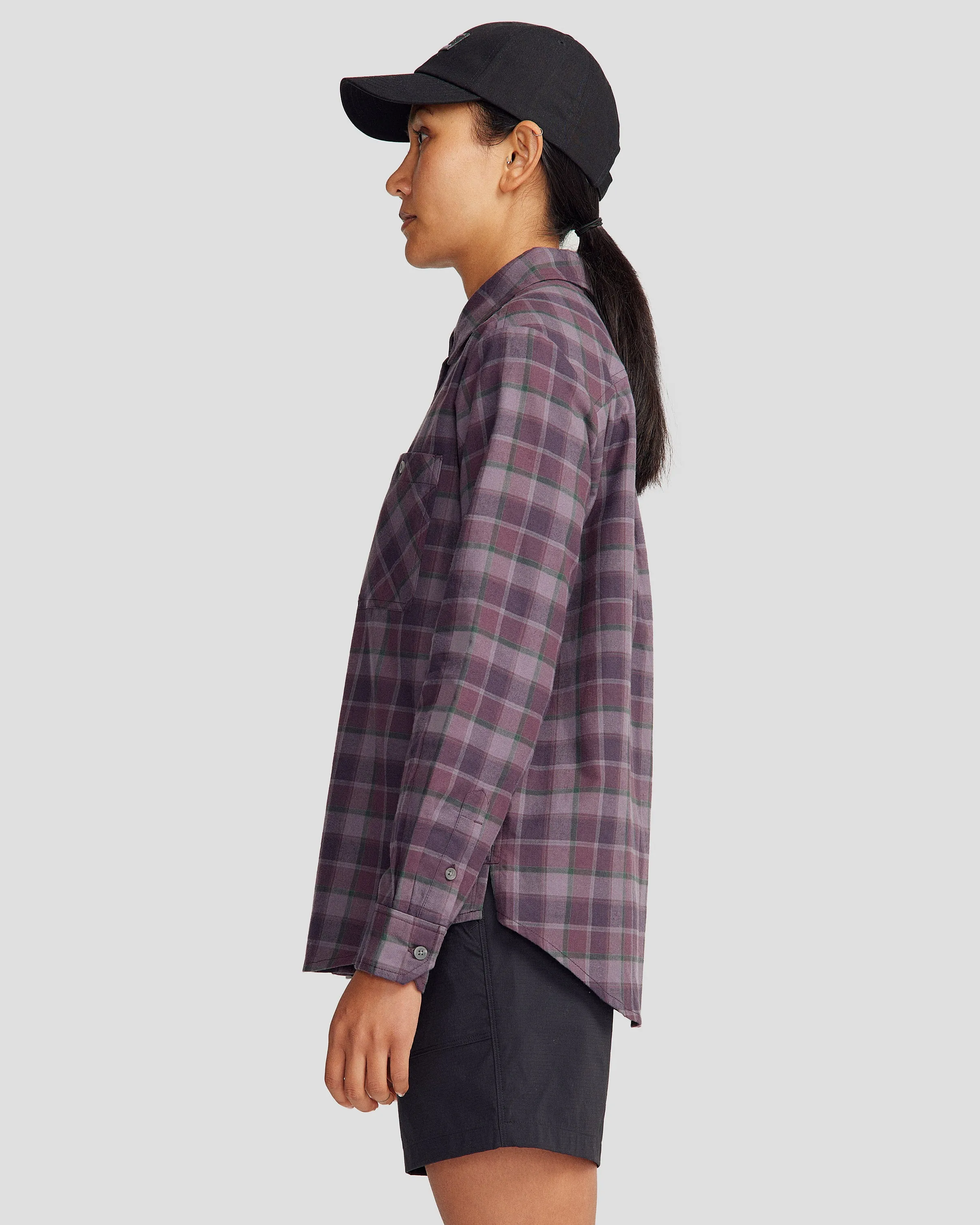 Fyfe Women's L/S Shirt - Orbit Plaid