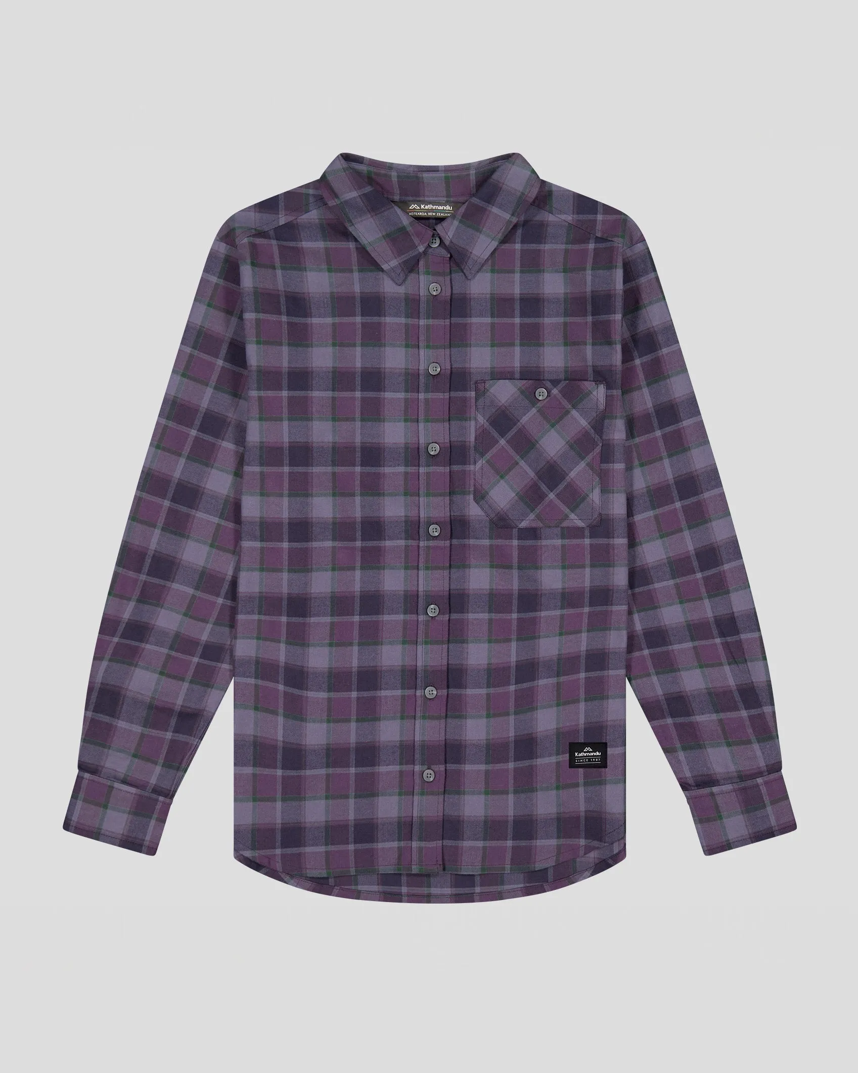 Fyfe Women's L/S Shirt - Orbit Plaid