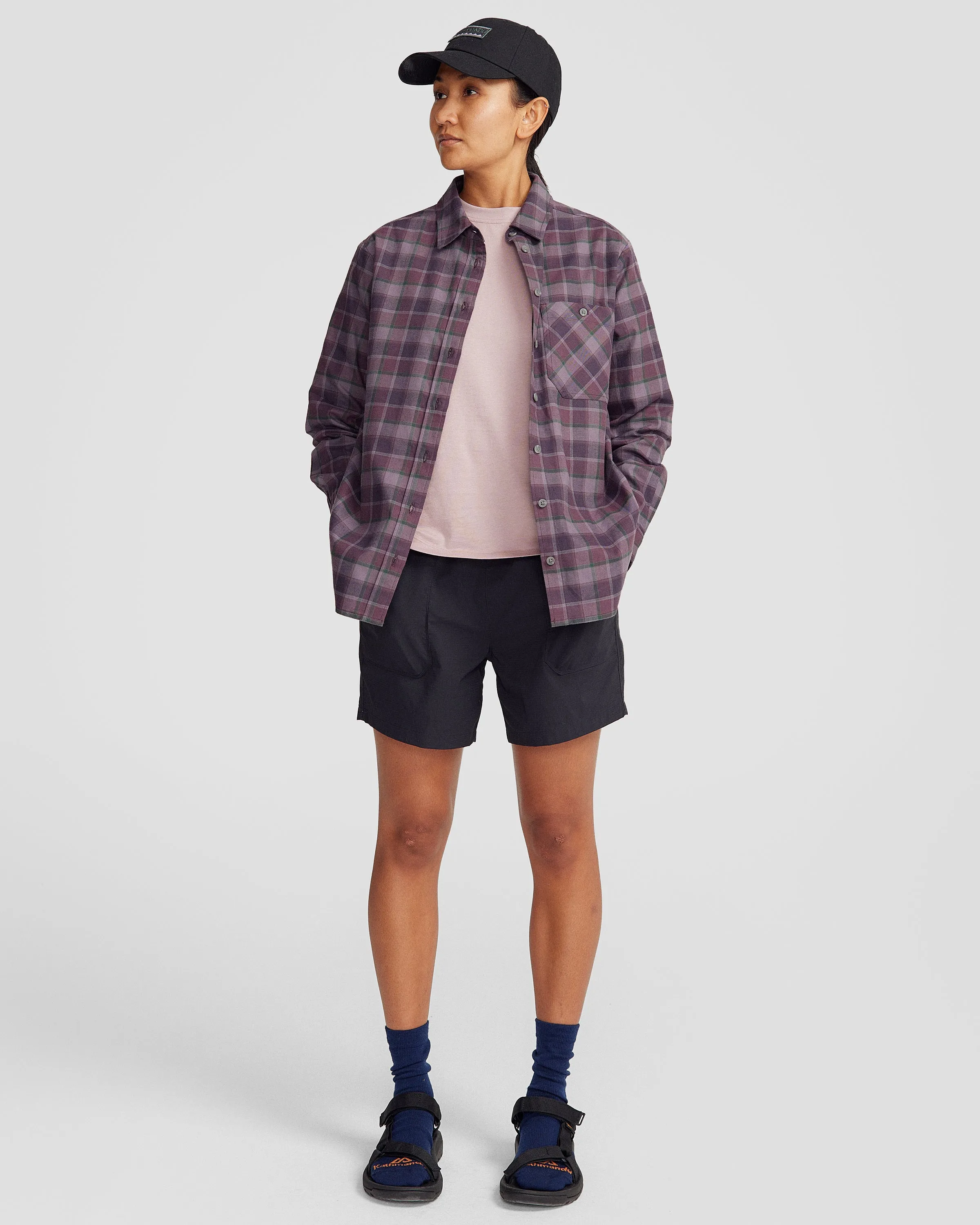 Fyfe Women's L/S Shirt - Orbit Plaid
