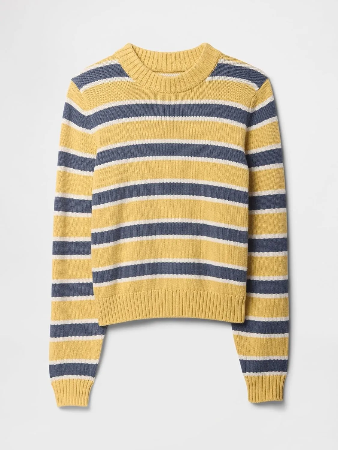 GAP Women's High Neck Cotton Crew Sweater