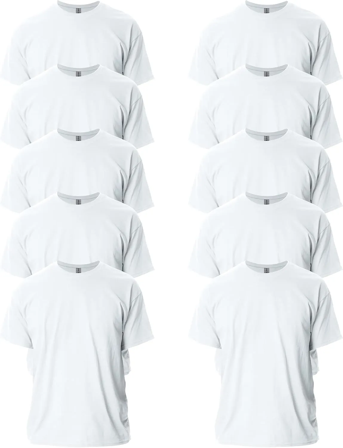Gildan Unisex Adult Ultra Cotton T-Shirt, Style G2000, Multipack