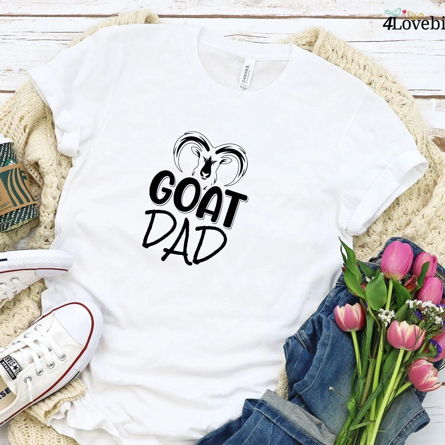 Goat Mom & Dad Matching Outfits – Ideal Valentine Set for Husband & Wife