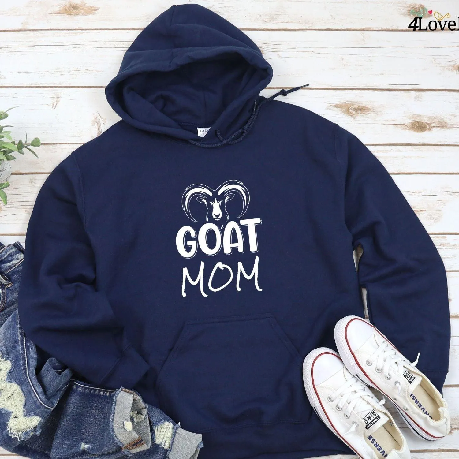 Goat Mom & Dad Matching Outfits – Ideal Valentine Set for Husband & Wife