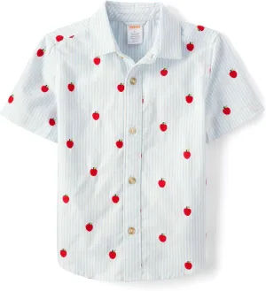 Gymboree,Boys,and Toddler Short Sleeve Button Up Shirt